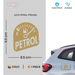 Petrol Identification Sticker for Bikes
