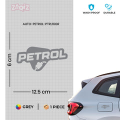 Eco-Friendly Petrol Use Label Decal