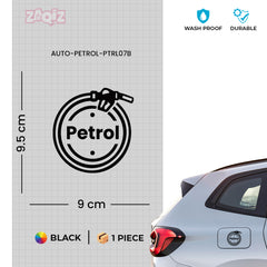 Weatherproof Petrol Fuel Tank Decal