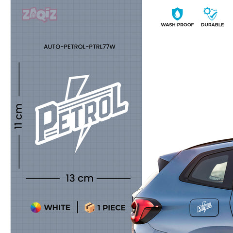 Minimalist Petrol Tank Reminder Sticker – Rhino Industries