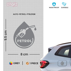 Petrol Only Fuel Tank Label for Cars