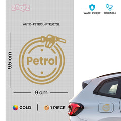 Weatherproof Petrol Fuel Tank Decal