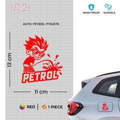 Smooth Drive Ahead -Precision Petrol Sticker Design