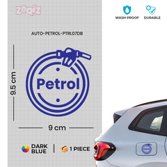 Weatherproof Petrol Fuel Tank Decal