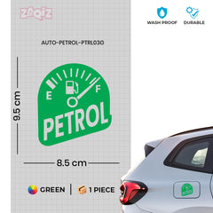 Petrol Identification Sticker for Bikes