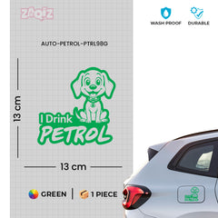 Zaqiz Petrol Logo Car Decal – Weatherproof and Easy to Apply