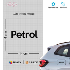 Reflective Petrol Sticker for Vehicles