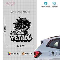 Road Ready - Sleek Petrol Sticker for Any Vehicle
