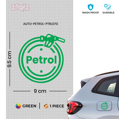 Weatherproof Petrol Fuel Tank Decal