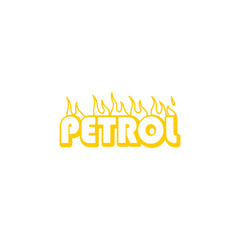 Petrol Sticker for All Weather Safety