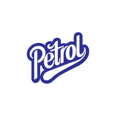 Compact Petrol Label for Clear Signs