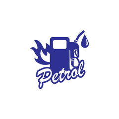 Long-Lasting Petrol Fuel Use Label Decal