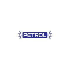 Simple Petrol Fuel Safety Marker Label