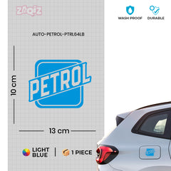 Petrol Safety Sticker for Fuel Tanks