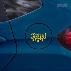 Petrol Fuel Use Caution Sticker Decal