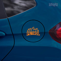 Bold Petrol Use Label for Bikes & Cars