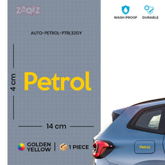 Reflective Petrol Sticker for Vehicles