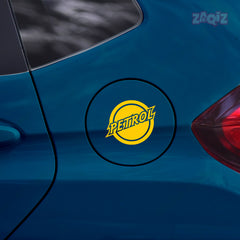 Easy-Use Petrol Label for Fuel Caps