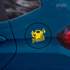 Long-Lasting Petrol Fuel Use Label Decal