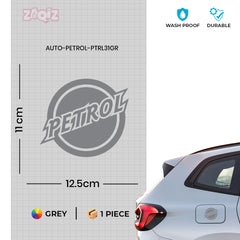 Easy-Use Petrol Label for Fuel Caps