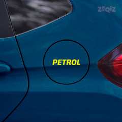 Petrol Warning Sticker for Bikes & Cars