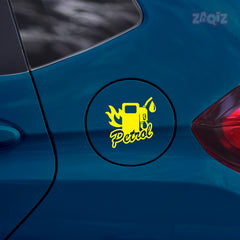 Long-Lasting Petrol Fuel Use Label Decal