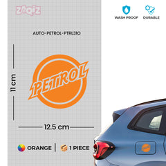 Easy-Use Petrol Label for Fuel Caps