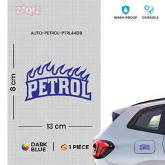 Petrol Sticker for Tank Use Clarity