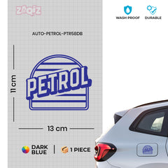 Petrol Only Vinyl Sticker for Fuel Caps