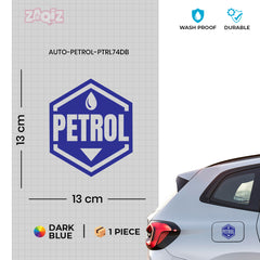 Petrol Decal for High Visibility Use
