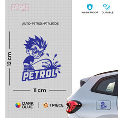 Smooth Drive Ahead -Precision Petrol Sticker Design