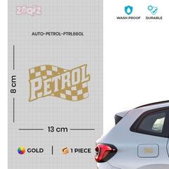Petrol Decal for Easy Fuel Identification