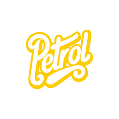 High Adhesion Petrol Use Warning Tag