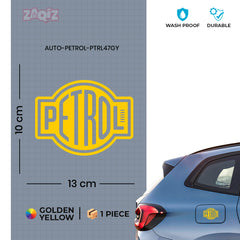 Petrol Tank Safety Notice for Clarity