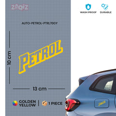 Petrol Indicator Sticker for Fuel Caps