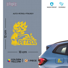 Power Packed Drive - Petrol Sticker for Fuel Precision