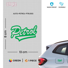 Petrol Fuel Reminder Decal for Vehicles