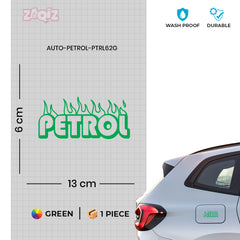 Petrol Sticker for All Weather Safety