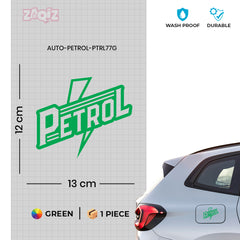 Minimalist Petrol Tank Reminder Sticker