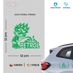 Power Packed Drive - Petrol Sticker for Fuel Precision