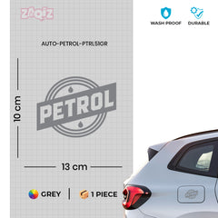 Petrol Fuel Reminder Decal for Vehicles