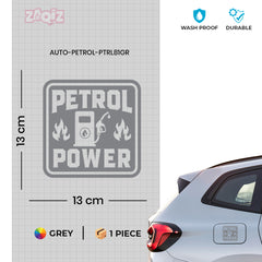 Safe Petrol Use Sticker for All Tanks