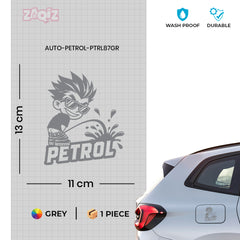 Smooth Drive Ahead -Precision Petrol Sticker Design