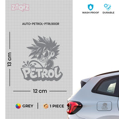 Road Ready - Sleek Petrol Sticker for Any Vehicle