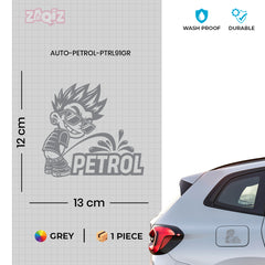 Power Packed Drive - Petrol Sticker for Fuel Precision