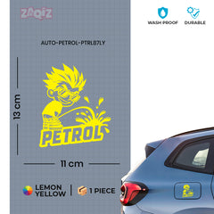 Smooth Drive Ahead -Precision Petrol Sticker Design