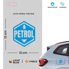 Petrol Decal for High Visibility Use