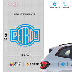 Petrol Tank Safety Notice for Clarity