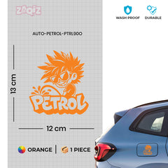 Road Ready - Sleek Petrol Sticker for Any Vehicle