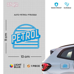 Petrol Only Vinyl Sticker for Fuel Caps